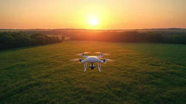 Piloto lanzando un dron